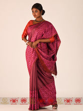 Load image into Gallery viewer, Blush - Pink Tussar Silk Saree