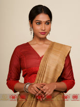 Load image into Gallery viewer, Do Bandish Tussar - Blouse