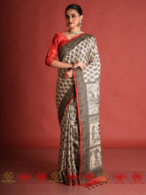 Load image into Gallery viewer, Purano Shei Diner Kotha - Tussar Silk Saree