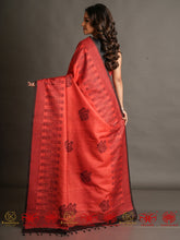 Load image into Gallery viewer, Patta patta, boota boota - Tussar Silk Saree