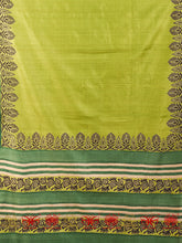 Load image into Gallery viewer, Green Gatha - Tussar Dupatta