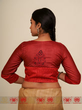 Load image into Gallery viewer, Do Bandish Tussar - Blouse