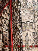 Load image into Gallery viewer, Purano Shei Diner Kotha - Tussar Silk Saree