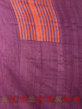 Load image into Gallery viewer, Purple Passion - Purple Tussar Saree