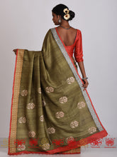 Load image into Gallery viewer, Sawla - Green Saree