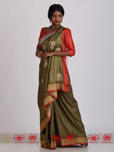Load image into Gallery viewer, Sawla - Green Saree