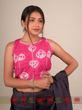 Load image into Gallery viewer, Pink Pop Tussar - Blouse