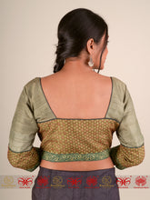 Load image into Gallery viewer, Cement Grey Tussar - Blouse