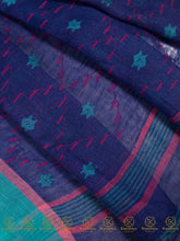 Load image into Gallery viewer, Bindas Blue Saree
