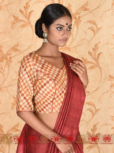 Load image into Gallery viewer, Beige Tussar Blouse