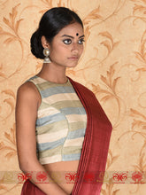 Load image into Gallery viewer, Off-White Tussar Blouse