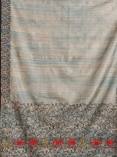 Load image into Gallery viewer, Grey Tussar Dupatta