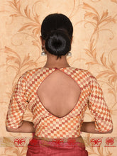 Load image into Gallery viewer, Beige Tussar Blouse