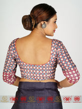 Load image into Gallery viewer, Grey Tussar Blouse