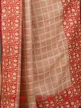 Load image into Gallery viewer, Chequered Chikni - Saree