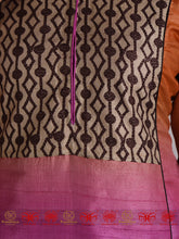 Load image into Gallery viewer, Orange Pink Tussar Kurta