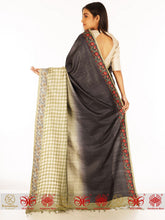 Load image into Gallery viewer, Check It Out tussar - Saree