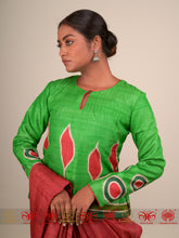 Load image into Gallery viewer, Sarod Sundari - Tussar Blouse