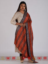 Load image into Gallery viewer, Red Tussar Dupatta
