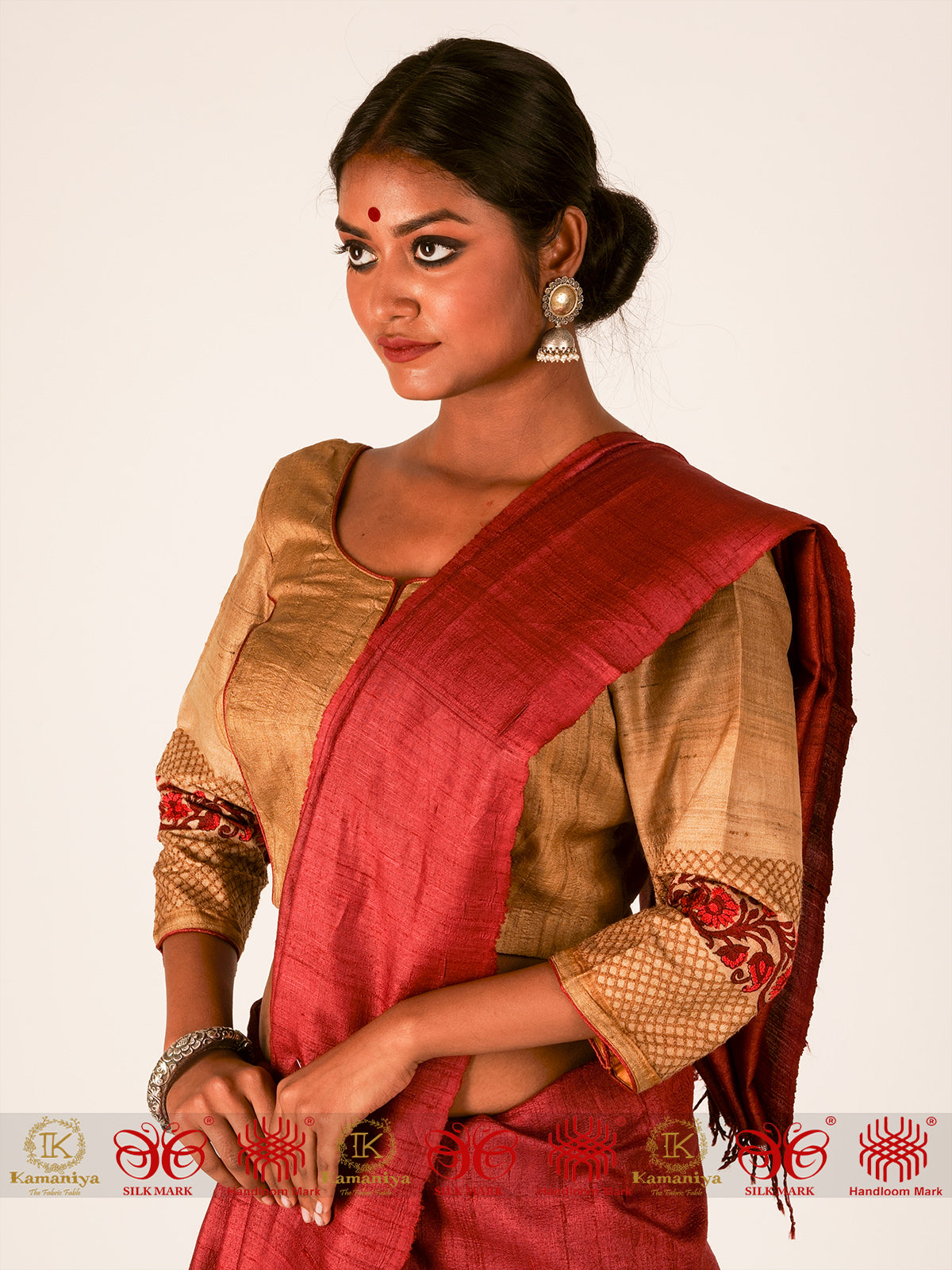 True Tussar Blouse