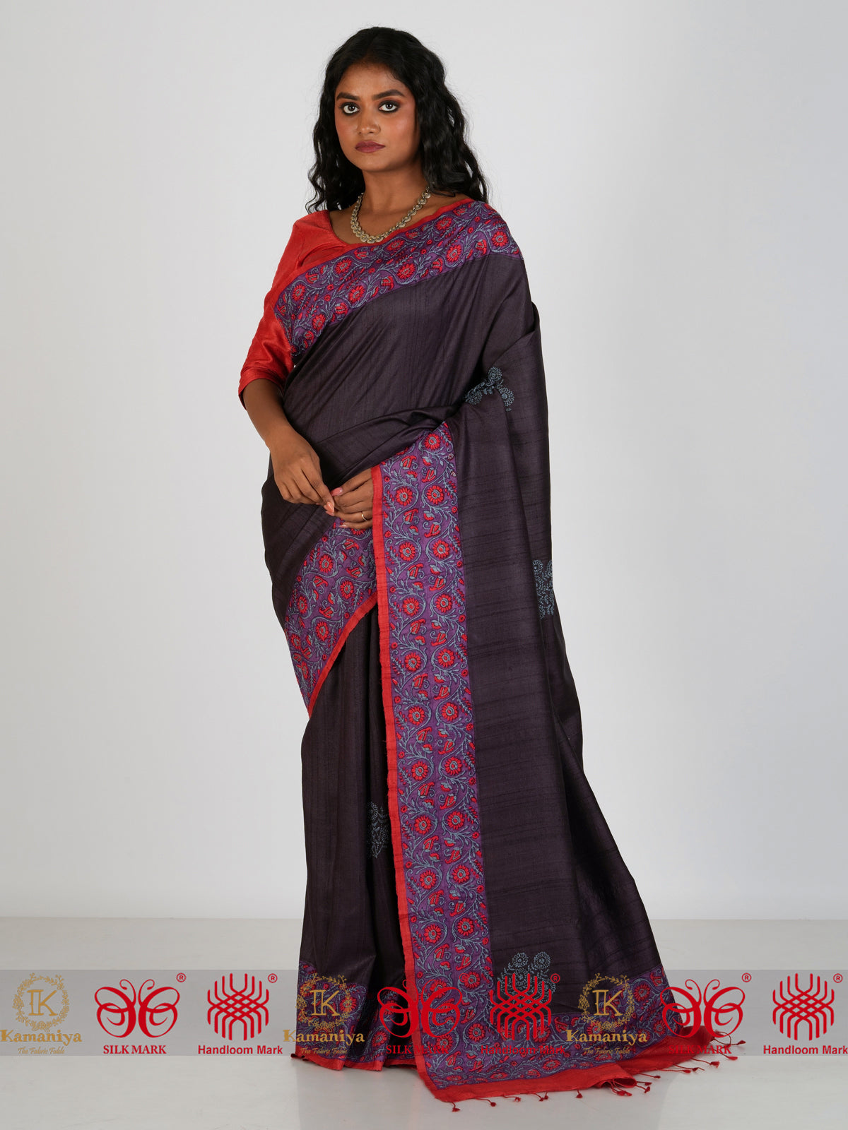 Mohini - Purple Saree