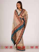 Load image into Gallery viewer, Flower Power - Kantha Saree

