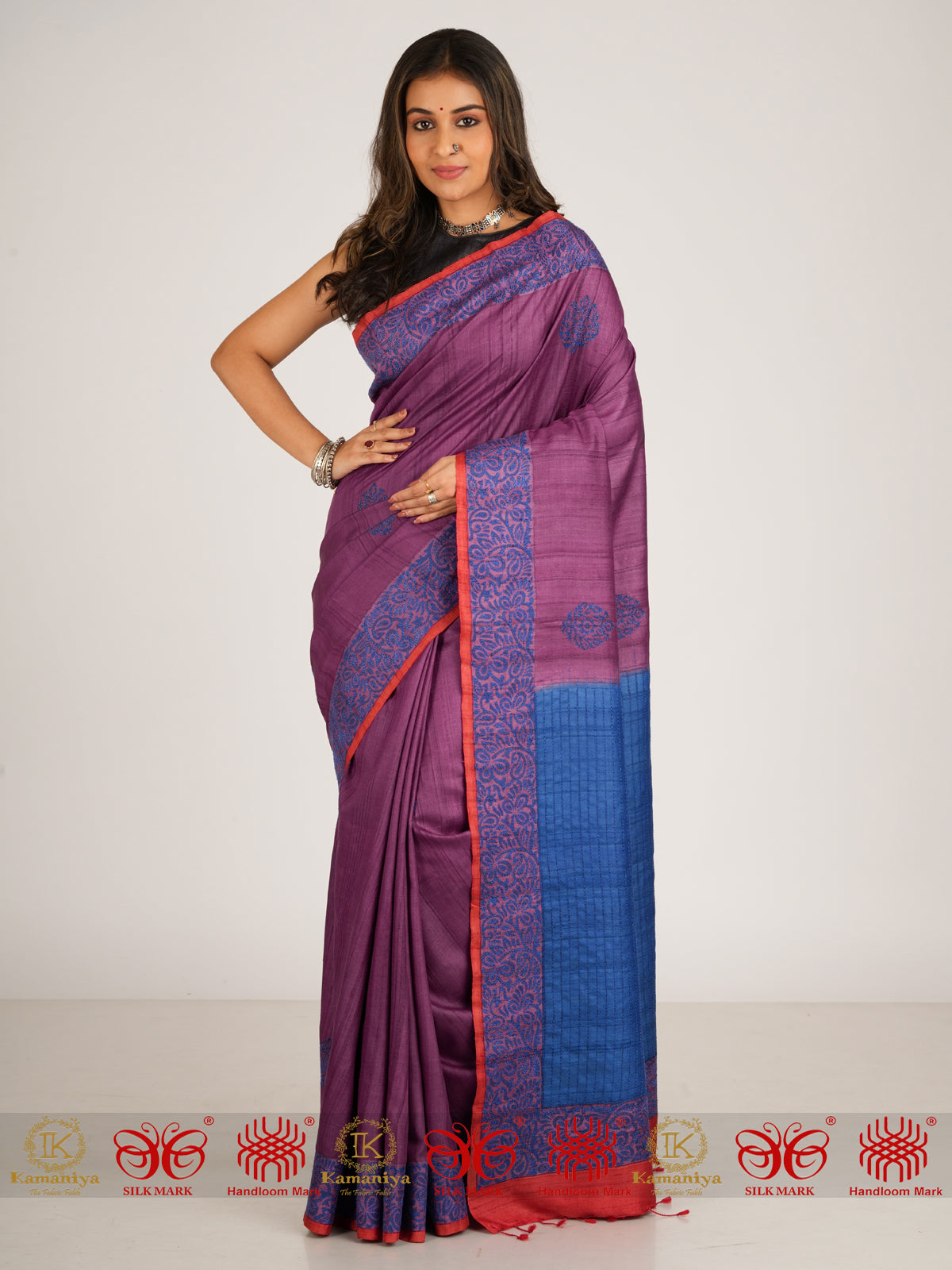 Purple Pop - Beautiful Saree