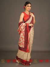 Load image into Gallery viewer, Twining Stripes - Traditional Saree
