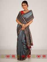 Load image into Gallery viewer, Grey Gehna - Vibrant Saree
