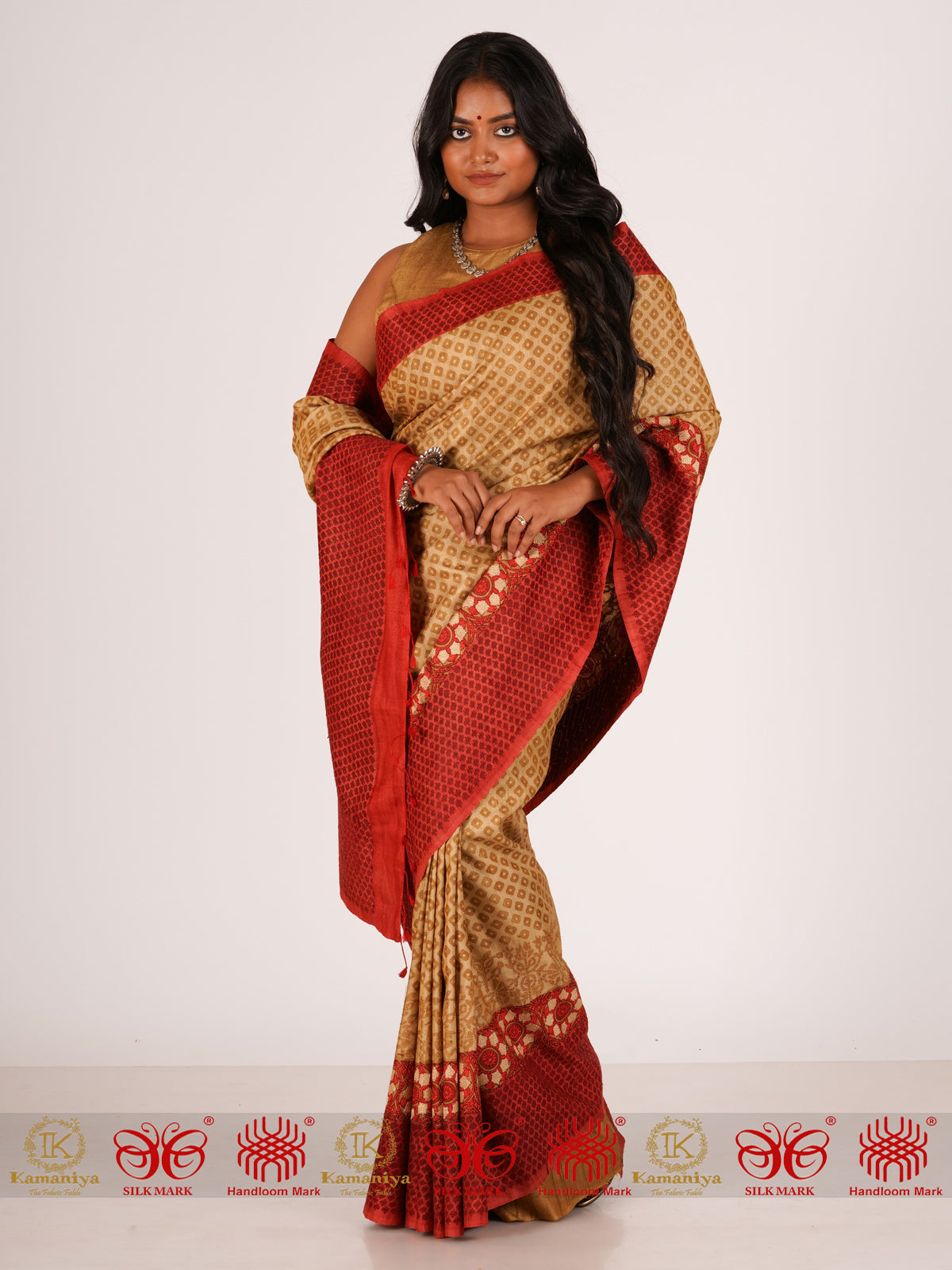 Laal lahu - Saree