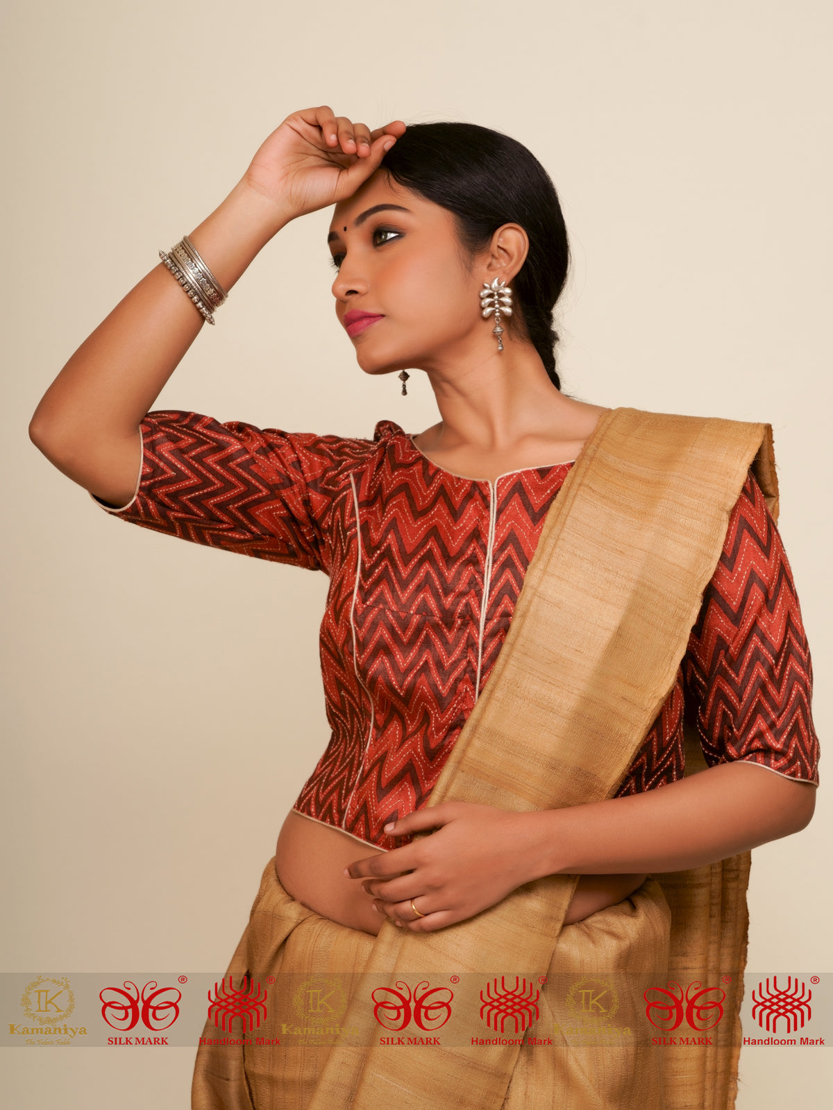 Disco Deewane Tussar Blouse