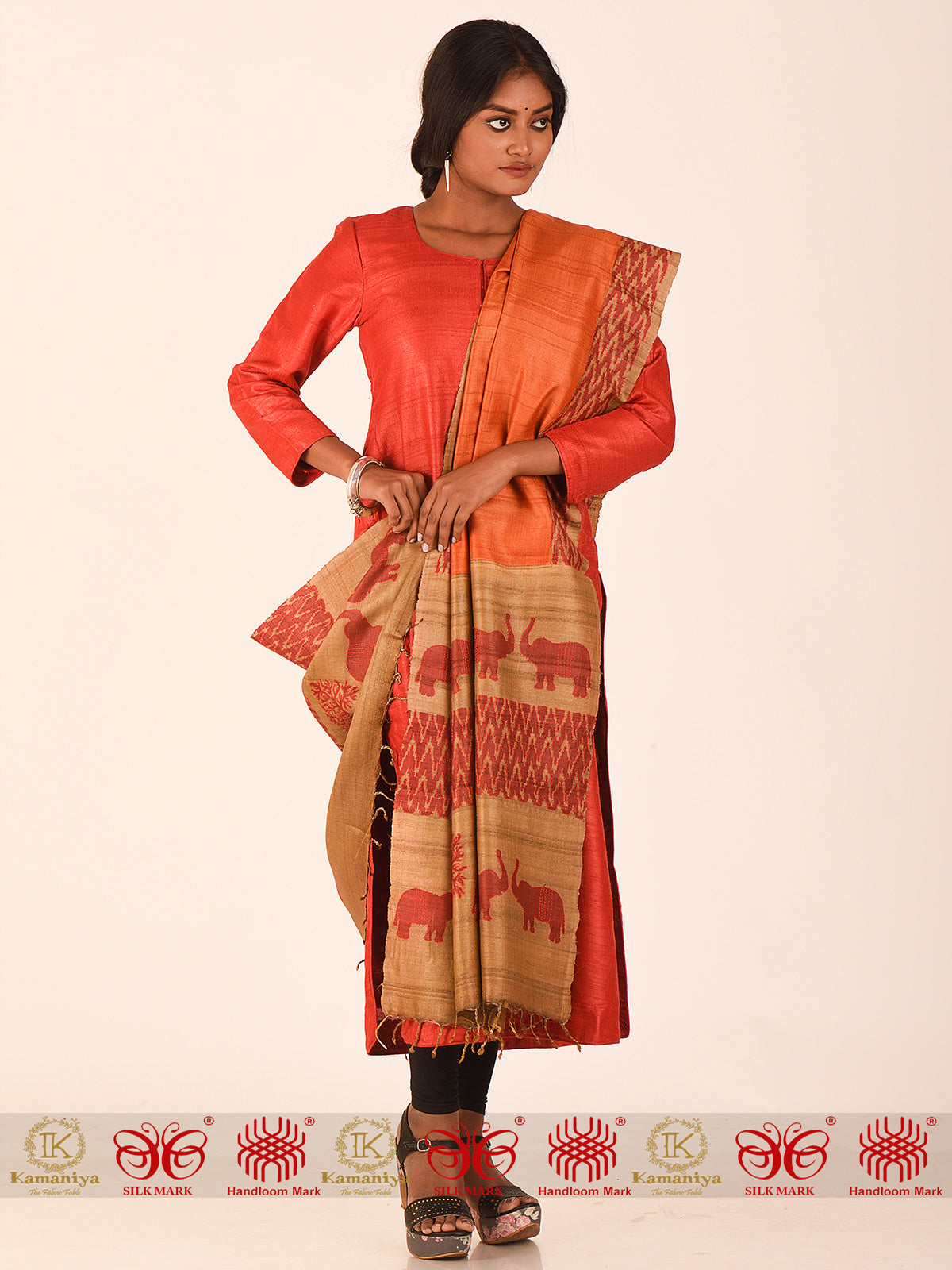 Mati - Tussar Dupatta