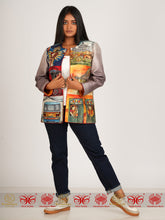 Load image into Gallery viewer, Banglar Bodhu - Raw Silk Reversible Jacket
