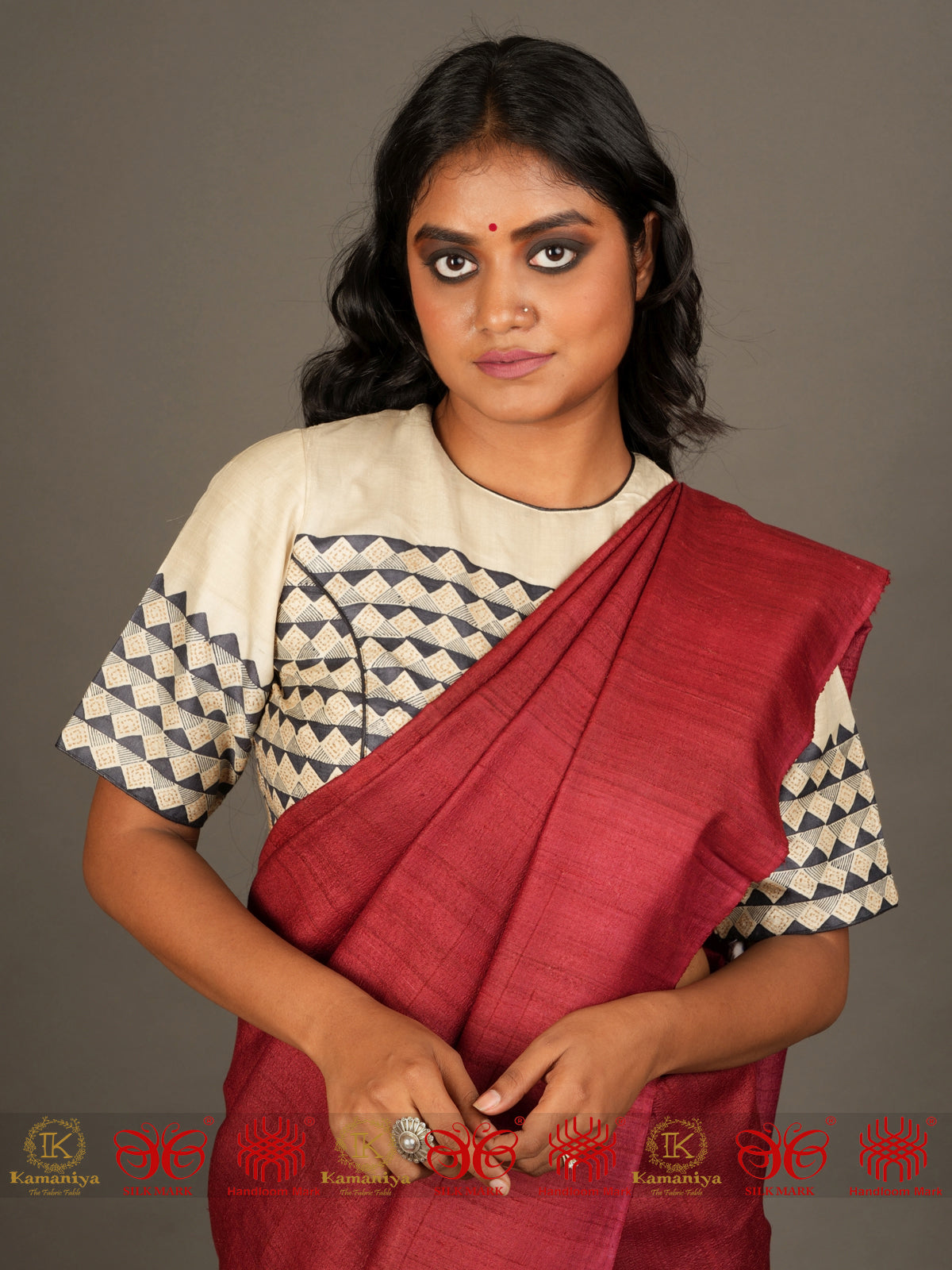 Constance - Tussar Blouse