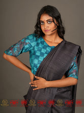 Load image into Gallery viewer, Check mate - Tussar Blouse

