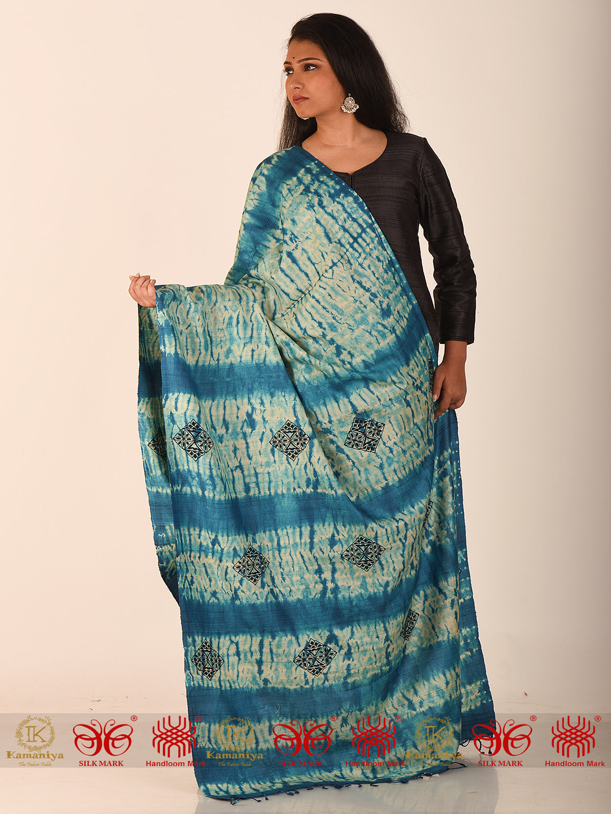 Leher-Raani - Tussar Dupatta