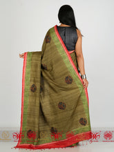 Load image into Gallery viewer, Adhunika - A Smart Green Saree
