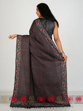 Load image into Gallery viewer, Raat Kali - Black and Red Saree
