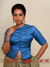 Load image into Gallery viewer, Flamingo Tussar Blouse
