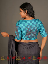 Load image into Gallery viewer, Check mate - Tussar Blouse
