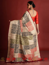 Load image into Gallery viewer, Rang biranga - Tussar Silk Saree
