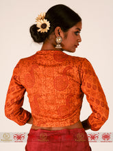 Load image into Gallery viewer, Flamingo Tussar Blouse
