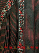 Load image into Gallery viewer, Raat Kali - Black and Red Saree
