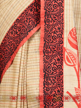 Load image into Gallery viewer, Twining Stripes - Traditional Saree
