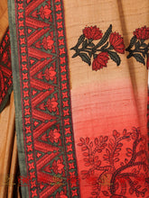Load image into Gallery viewer, Basant Bahar - Beige &amp; Red Saree
