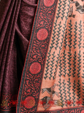Load image into Gallery viewer, Flitter Away - Maroon Saree
