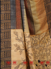 Load image into Gallery viewer, Mohini - Multicoloured Tussar Silk Saree
