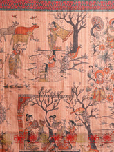 Load image into Gallery viewer, Garden of Eden - Rust Saree
