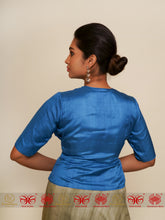 Load image into Gallery viewer, Flamingo Tussar Blouse
