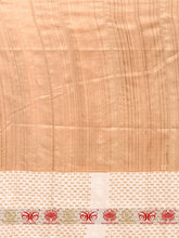 Load image into Gallery viewer, Beige &amp; Chocolate Tussar - Saree
